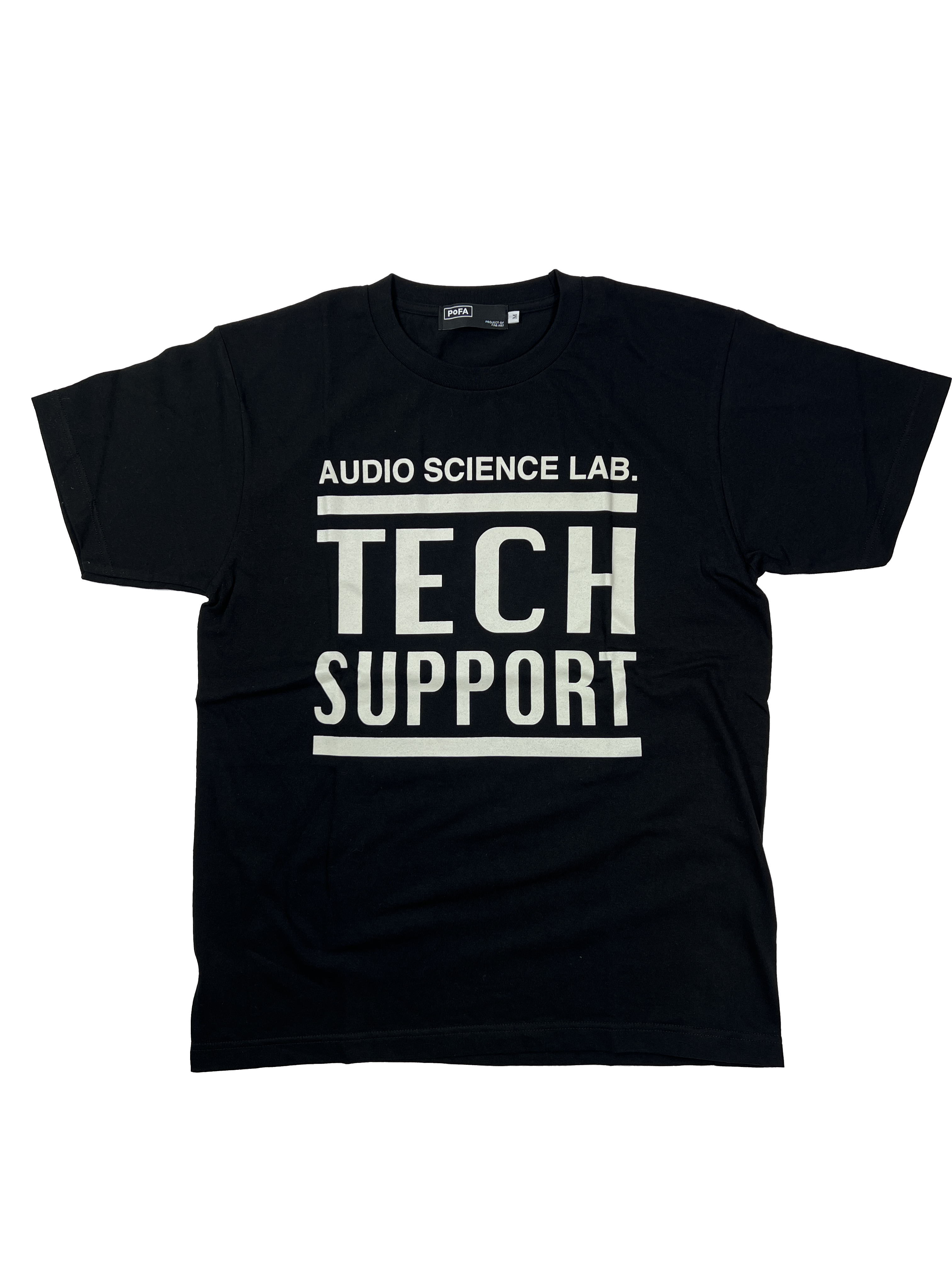 CE ブラック Tシャツ AUDIO SCIENCE LABORATORY「TECH SUPPORT」Tee – captain-nagai.com