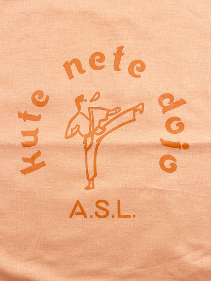 AUDIO SCIENCE LABORATORY「kute nete dojo」Tote bag