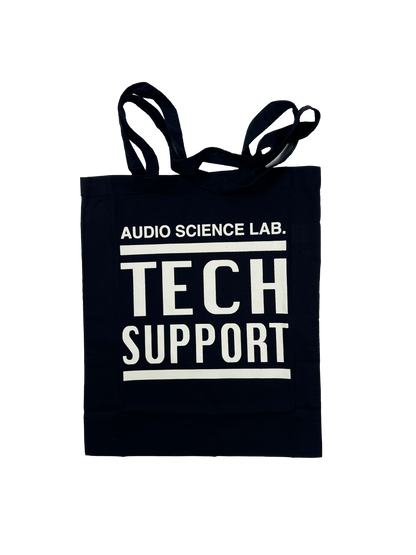 AUDIO SCIENCE LABORATORY「TECH SUPPORT」Tote bag