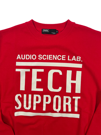 AUDIO SCIENCE LABORATORY「TECH SUPPORT」Sweatshirt